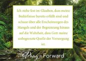 Ich stehe fest im Glauben