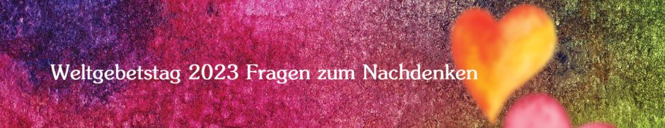 Banner Fragen WG 2023